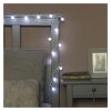 EMOS D5AC01, LED fényfüzér, cseresznye – golyók 2,5 cm, 4 m, kültéri és beltéri, hideg fehér, időzítő