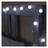 EMOS D5AC01, LED fényfüzér, cseresznye – golyók 2,5 cm, 4 m, kültéri és beltéri, hideg fehér, időzítő