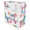 EMOS D5AM01, LED fényfüzér, cseresznye – golyók 2,5 cm, 4 m, kültéri és beltéri, többszínű, időzítő