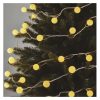 EMOS D5AW01, LED fényfüzér, cseresznye – golyók 2,5 cm, 4 m, kültéri és beltéri, meleg fehér, időzítő