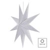 EMOS DCAZ09, LED papír csillag, függeszthető, 60 cm, beltérre