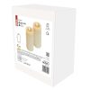 EMOS DCCV17, LED dekoráció – viaszgyertya 17 cm, 2x AAA, beltéri, meleg fehér, 2 db, távirányító