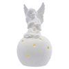 EMOS DCLW33, LED kerámia angyal, 29 cm, 2x AA, meleg fehér, időzítő