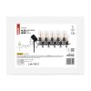 EMOS DCPV02, LED lánc napelemmel - 10x party égő, 5 m, kültéri és beltér, vintage