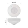 EMOS G1130, Mozgásérzékelő (PIR) IP20 6m 360°