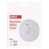 EMOS G1180, Mozgásérzékelő (MW) IP20 8m 360°
