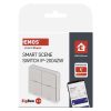 EMOS H5013, GoSmart Okos hordozható 4 funkciós szcenárió kapcsoló IP-2004ZW, ZigBee 3.0