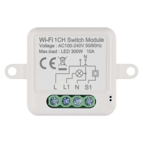 EMOS H5105, GoSmart kapcsolómodul IP-2101SW, Wi-Fi, 1 csatorna