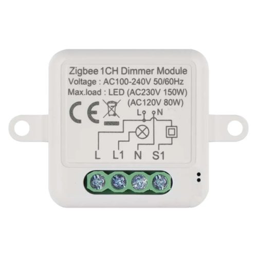 EMOS H5107, GoSmart fényerőszabályozó modul IP-2111DZ, ZigBee, 1 csatornás
