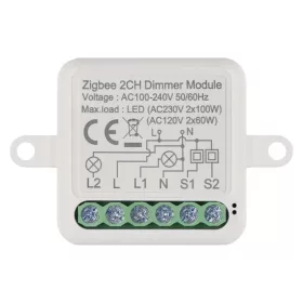   EMOS H5108, GoSmart fényerőszabályozó modul IP-2112DZ, ZigBee, 2 csatornás