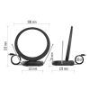 EMOS J0704, Szobaantenna CITY RING–C500, DVB-T2, DAB, LTE/4G/5G szűrő