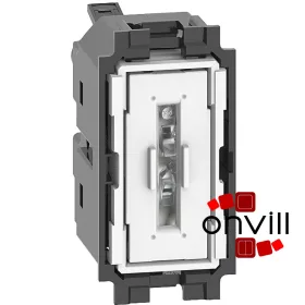   Bticino Living Now Váltókapcsoló 10 AX, 1 Modulos, 250V, Rugós