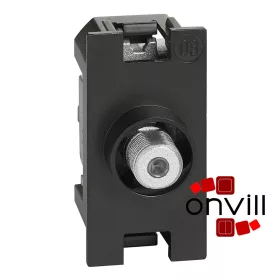   Bticino Living Now TV F Típusú TV Aljzat Végzáró, 1 Modulos