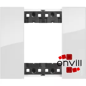 Bticino Living Now, 2 Modulos Keret, Ice