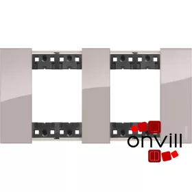 Bticino Living Now, 2X2 Modulos Keret, Aura