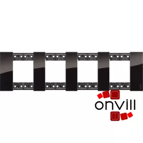 Bticino Living Now, 4X2 Modulos Keret, Night