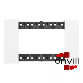 Bticino Living Now, 4 Modulos Keret, Fehér