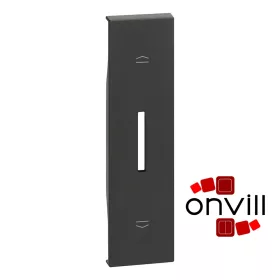   Bticino Living Now Redőnyvezérlő Burkolat, 1 Modulos, Fekete