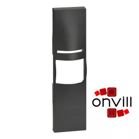   Bticino Living Now Mozgásérzékelő Kapcsoló Burkolat, 1 Modulos, Fekete