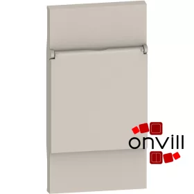   Bticino Living Now Csapófedeles Csatlakozóaljzat Burkolat, 2 Modulos