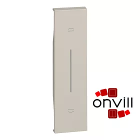   Bticino Living Now Redőnyvezérlő Burkolat, 1 Modulos, Homok