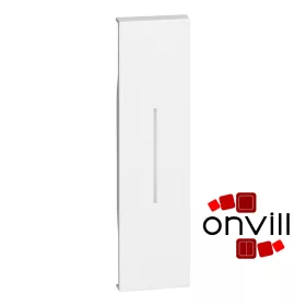   Bticino Living Now Fényjelzős Billentyű, 1 Modulos, Fehér