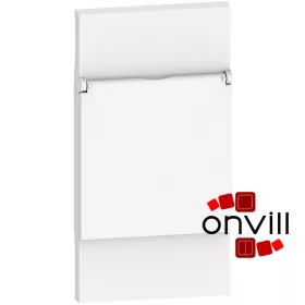   Bticino Living Now Csapófedeles Csatlakozóaljzat Burkolat, 2 Modulos