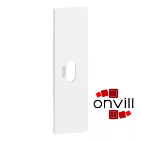   Bticino Living Now Elővezetékezett HDMI Burkolat, 1 Modulos, Fehér