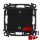 Legrand LB752002, Valena Life Kétpólusú Kapcsoló, 10 AX, Fekete