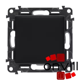   Legrand LB752011, Valena Life Váltóérintkezős Nyomó, 6 A, Fekete