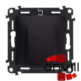   Legrand LB753033, Valena Life Kábelkivezető Sorkapoccsal, Fekete