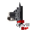 Legrand LB753048, Valena Life 1XRJ45 Cat.6A STP Informatikai Csatlakozóaljzat, Fekete