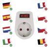 EMOS P00262, Kapcsolható aljzat IP20