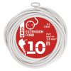 EMOS P0120R, Hosszabbító 10 m / 1 aljzat / fehér / PVC / 1,5 mm2