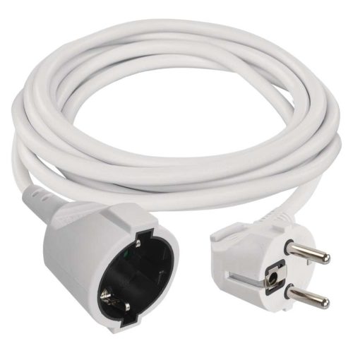 EMOS P0121, Hosszabbító 1,4 m  /  1 aljzat  /  fehér  /  PVC  /  1 mm2