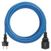 EMOS P01520W, Weatherproof hosszabbító kábel 20 m / 1 csatlakozó / kék / szilikon / 230 V / 1,5 mm2