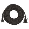 EMOS P01830, Hosszabbító 30 m / 1 aljzat / fekete / gumi-neoprén / 250 V / 1,5 mm2