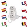 EMOS P0221U, EMOS HOSSZABBÍTÓ 2ALJ.+2×USB A+1×USB C, 1,5M
