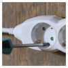 EMOS P0622, Hosszabbító 2 m / 6 aljzat / fehér / PVC / 1 mm2