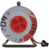 EMOS P09240M, Kábeldob 40 m / 4 aljzat / fekete / PVC / 230 V / 2,5 mm2
