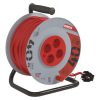 EMOS P09240M, Kábeldob 40 m / 4 aljzat / fekete / PVC / 230 V / 2,5 mm2