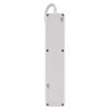 EMOS P1322CU, Hosszabbító 2 m / 3 aljzat / kapcsolós / fehér / 1× USB-A + 1× USB-C  / 1,5 mm2