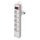 EMOS P1523CU, Hosszabbító 3 m / 5 aljzat / kapcsolós / fehér / 1× USB-A + 1× USB-C  / 1,5 mm2