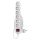 EMOS P1623R, Hosszabbító 3 m / 6 aljzat / kapcsolós / fehér / PVC / 1,5 mm2