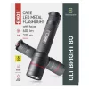 EMOS P3180, ULTIBRIGHT 80 CREE LED tölthető fém zseblámpa, 600lm
