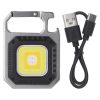 EMOS P4714, Újratölthető mini LED-es zseblámpa - kulcstartó, 750 lm, kínáló dobozban 10db