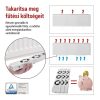 EMOS P56PR3, Radiátor fűtéserősítő ventilátor készlet TRIO, fehér
