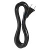 EMOS S03050N, Flexo zsinór gumi/neoprén 2×1mm2, 5m, fekete