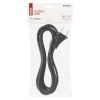 EMOS S03050N, Flexo zsinór gumi/neoprén 2×1mm2, 5m, fekete