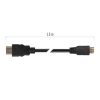 EMOS S10102, HDMI kábel 2.0 A-C dugó 1.5m
